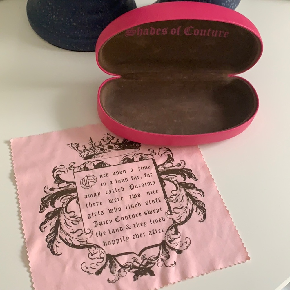 Juicy Couture Hard sunglasses case